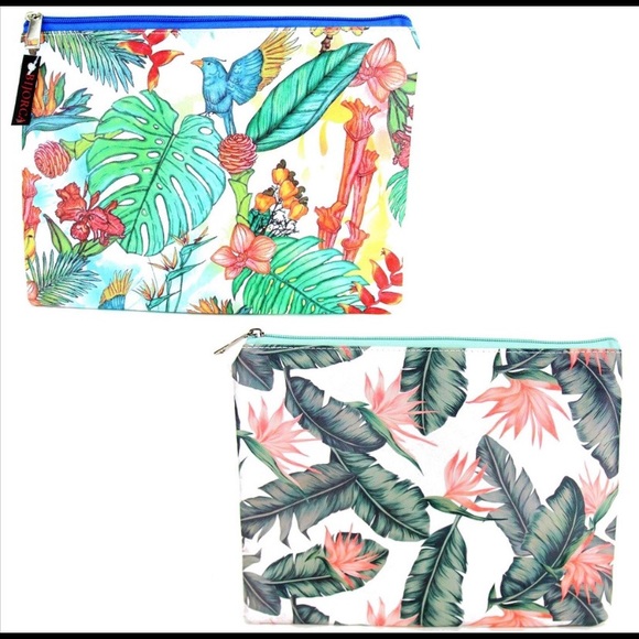 🌴PARADISE COSMETIC BAGS🌴 - Picture 1 of 5